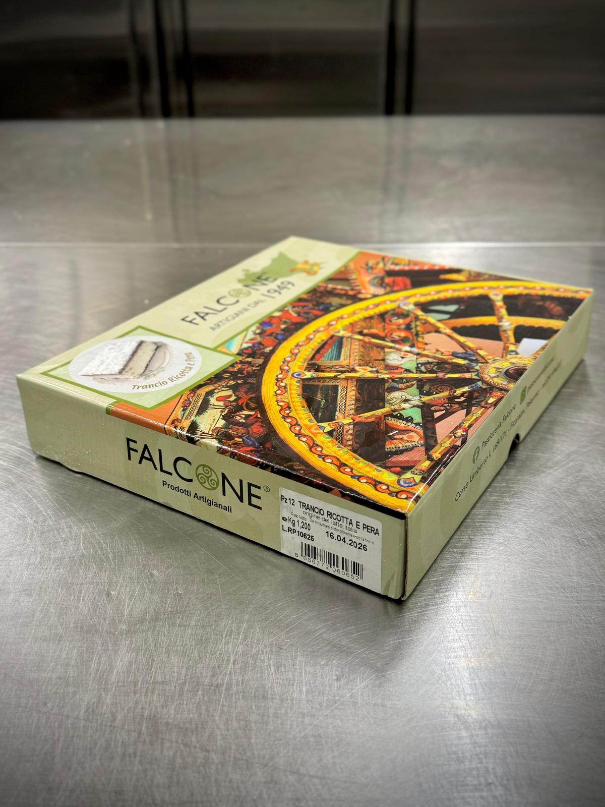 Trancio Ricotta e Pera – 12 Stück (Pasticceria Falcone, Palermo)